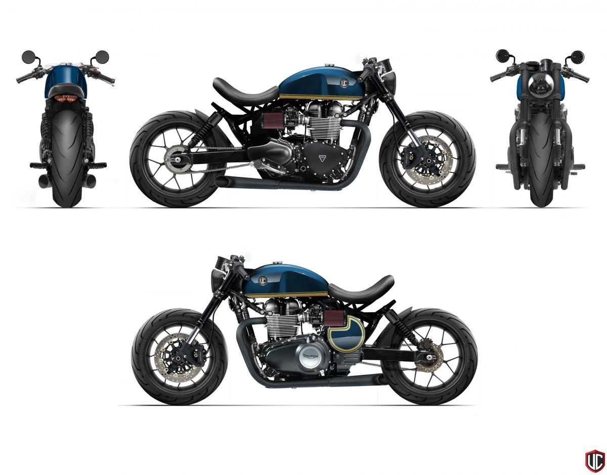 Triumph Speedmaster | Custom Cafe Bobber VC-TUNING